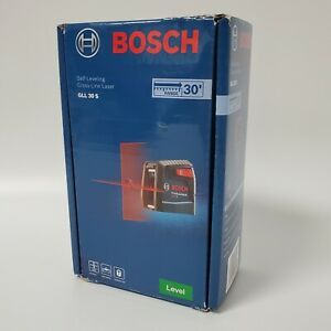 Bosch GLL 30 S Self-Leveling Cross-Line Laser