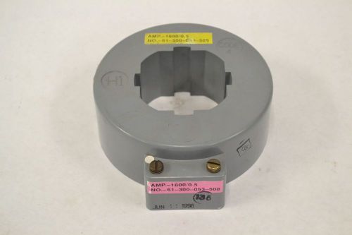 NEW SIEMENS 61-300-053-508 1600/0.5A AMP CURRENT TRANSFORMER B302176