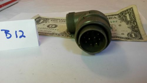 AMPHENOL BENDIX ADAPTER CONNECTOR Aerospace MS310 8A18-1P 10 PIN LOT B12