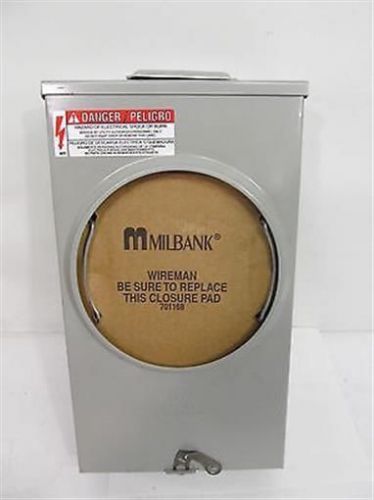 Milbank UC7237-XL Current Transformer, 3R Enclosure 20 Amp, 600 VAC, Meter Box