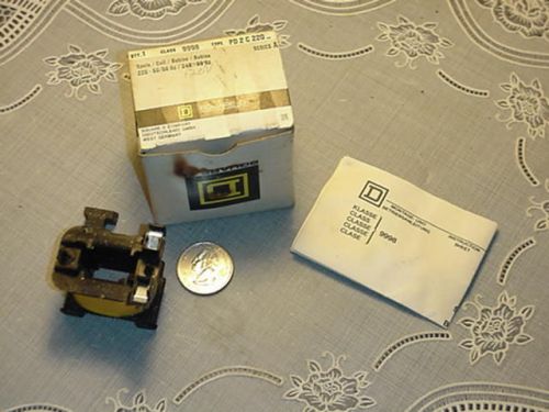 Square d 9998 pd2c220 coil 220/240 volt 50/60hz new in box for sale