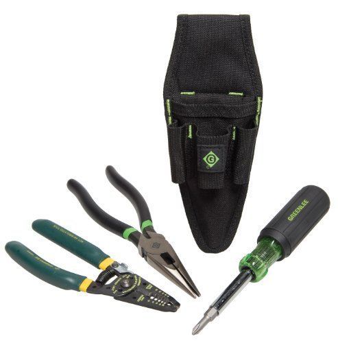 Greenlee 0159-28 Basic Tool Kit  4-Piece Set