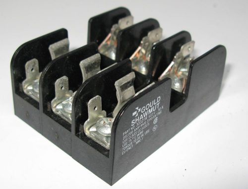 Gould shawmut 3 pole class cc fuse holder 30a 30320r usg for sale