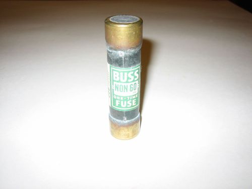 NON60 NON-60 60-Amp Buss Bussmann One-Time Fuse