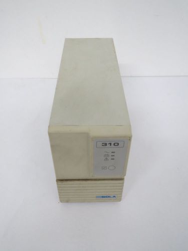 SOLA 0310-0750 U 750VA 110-120V-AC 120V-AC 6.25A AMP BACKUP UPS B418696