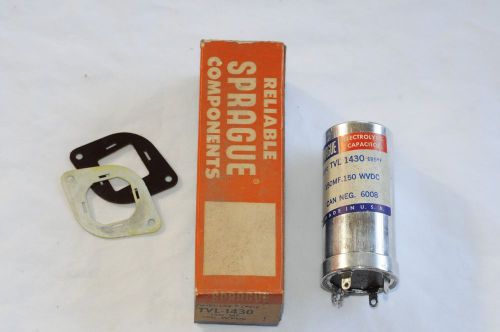 Sprague TVL-1430 Capacitor 150 MF 150 vdc NOS Twist-Lok