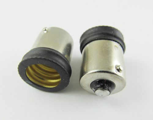 Ba15s to european e14 candelabra base socket led light bulb lamp adapter holder for sale