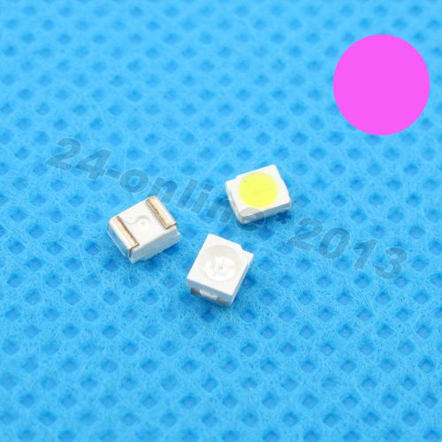 50pcs 3528 1210 pink plcc-2 super bright smd smt led super ultra bright light for sale