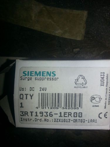 SIEMENS 3RT1936-1ER00 24V SURGE SUPPRESSOR