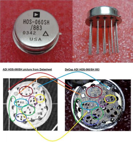 Analog Devices ADI HOS-060SH/883 Operational Amplifier