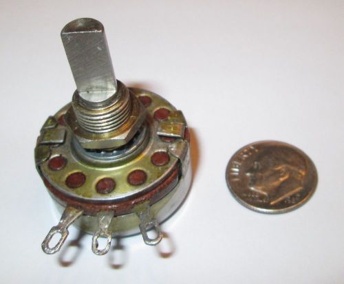 ALLEN-BRADLEY 1 MEG OHM AUDIO TAPER  2 WATT POTENTIOMETER  1 PCS. REFURBISHED