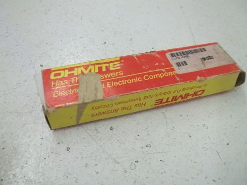 OHMITE L100J5R0 RESISTOR 100WATSS 5 OHM *NEW IN A BOX*