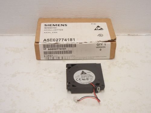 SIEMENS A5E02774181 NEW SIMATIC AXIAL FAN A5E02774181