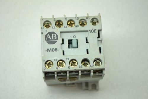 ALLEN BRADLEY 100-M05ND3 110/120V-AC 3HP 12A AMP AC CONTACTOR D401713