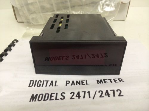 NEW UNUSED IN THE BOX WESTON 2471 SER. DIGITAL PANEL METER 8-2471-0280564