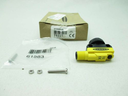 NEW BANNER QS18EN6DVQ8 75223 DIFFUSE 10-30V-DC SENSOR D426021