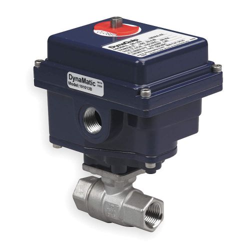 Dynaquip Control Ball Valve, 2 In FNPT, 115 Volt, SS, Model 191018B