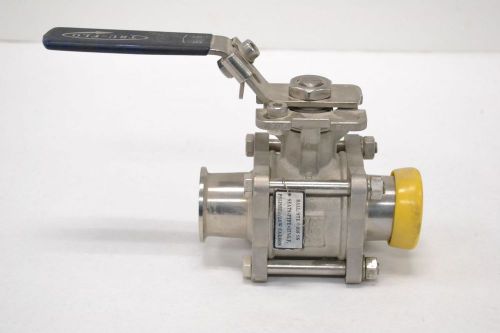 TRU-FLO EA-33NF-SN-1.5 1000 WOG STAINLESS BUTT WELD 1-1/2 IN BALL VALVE B287528