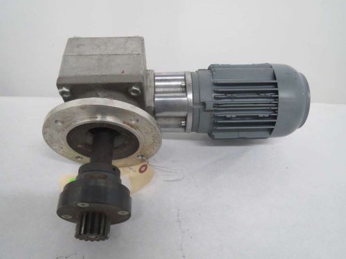 Aeg modicon am63ky4 0.14kw 265/460v-ac 1600rpm 3ph ac gear 84:1 motor b374454 for sale