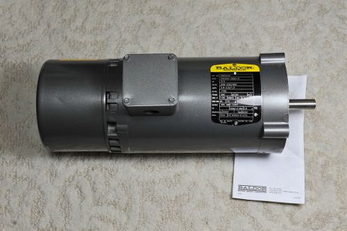 New baldor vbm3542 industrial motor 3/4 hp 75hp frame w/stearns brake for sale