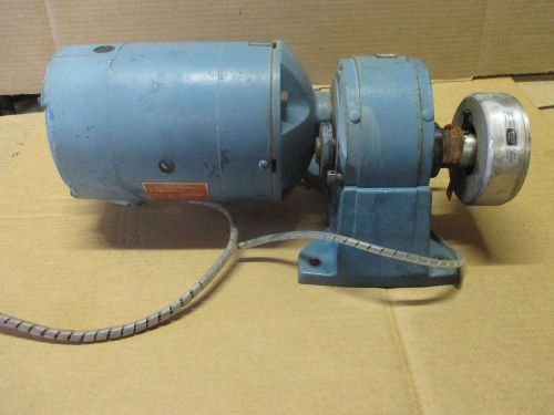 Boston gear bg29008-25 motor &amp; boston gear f221s-ph-4-k5 reducer for sale