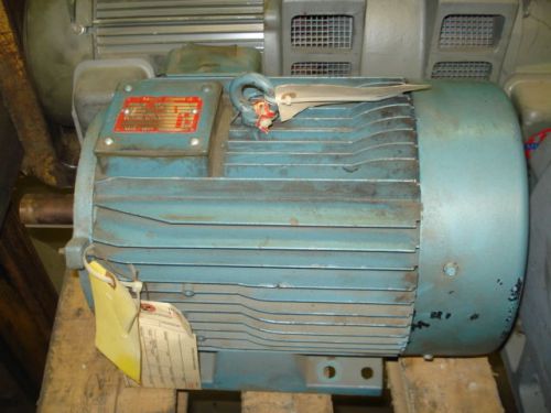 LEROY SOMER 7 1/2HP MOTOR, 1745RPM, FR-213T, 200/230/460/575/600V, 3PH