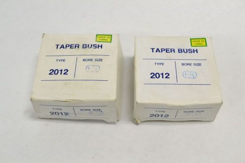 Lot 2 new 2012 1-7/16 in taper-lock bushing b258923 for sale