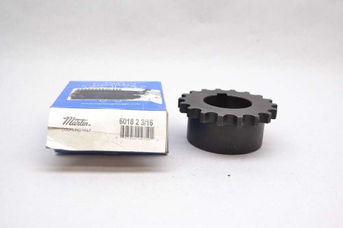 NEW MARTIN 6018 2 3/16 2-3/16 IN STEEL CHAIN COUPLING HALF D430921