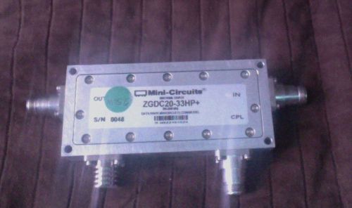 Mini circuits zgdc20-33hp+ high power directional coupler for sale