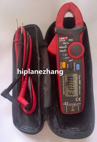 Hi-resolution 0.1ma true rms mini clamp meter ac dc v/a ohm cap. vfc ncv ut211b for sale