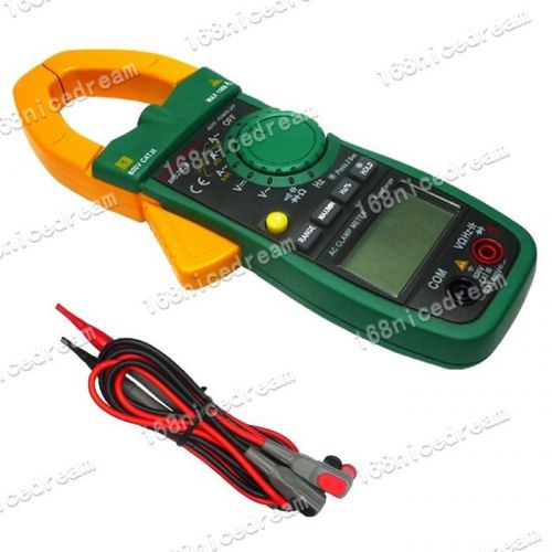 Mastech ms2026 auto-range digital clamp ac/dc v/a res cap freq multi meter n0131 for sale