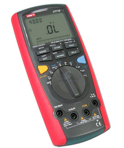 UNI-T UT71D Intelligent Digital Multimeter AC DC LCD meter detector tool detect