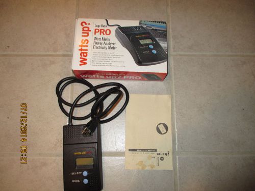 Watts up pro watt meter power anaylzer electricity meter for sale