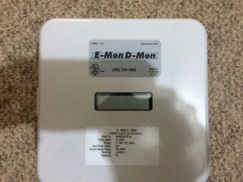 E-MON D-MON CLASS 2100 THREE PHASE WIRELESS METER