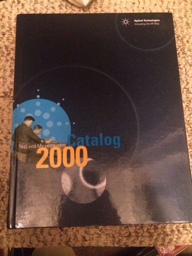 HEWLETT PACKARD - AGILENT 2000 HARD COVER TEST AND MEASUREMENT CATALOG