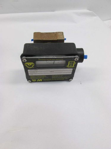 UFM SN-BSB3DGM-4-320V.9/32V1.0-A1NR FLOW METER 480V-AC 1/2IN 0-3GPM D403284