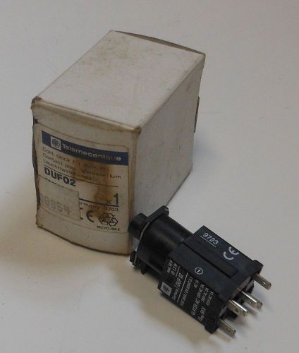 Schneider telemecanique 4 blade 3 phase light module duf02 nib for sale