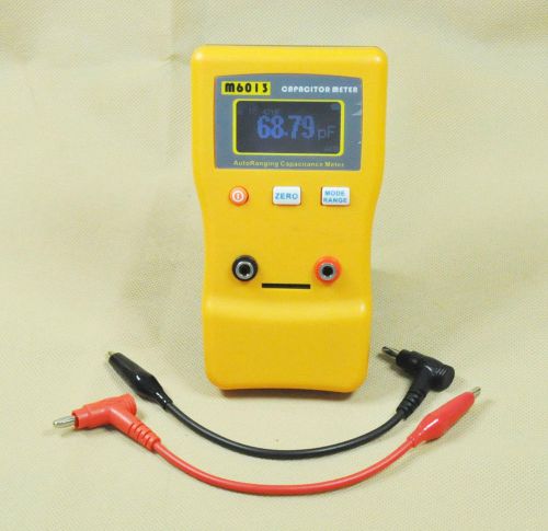 JINGYAN M6013 V2 Auto Range Digital Capacitance Capacitor Meter Tester Measurer