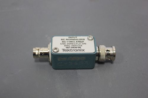 TEKTRONIX INPUT RC NORMALIZER BNC ADAPTER 067-0935-00  (S16-3-18A)