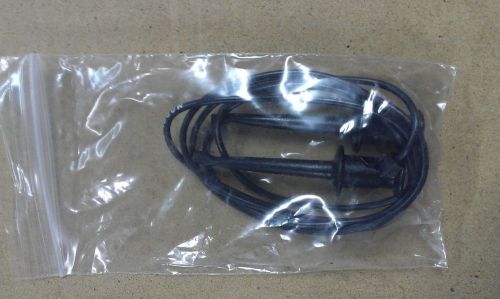 Pomona Minigrabber Test Clip Patch Cord 36&#034; Black 3781-36-0 New