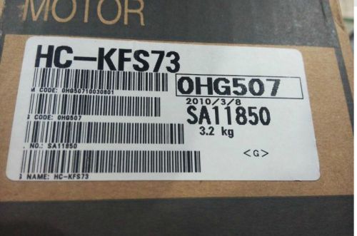 NEW Mitsubishi servo motor HC-KFS73