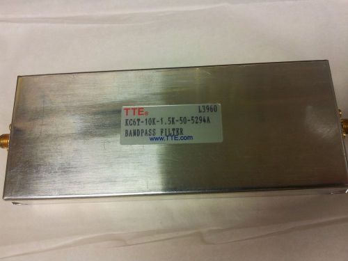 TTE Bandpass Filter  KC6T-10K-1.5K-50-5294A