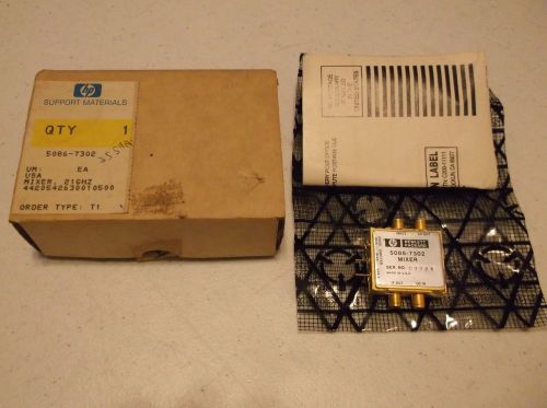 Agilent/hp 8559a spec. analyzer  21ghz mixer  p/n 5086-7302  ***nos/rare!*** for sale