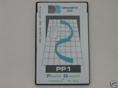 Dranetz BMI TASKCard PQ Plus PQ-Plus Task card PP1