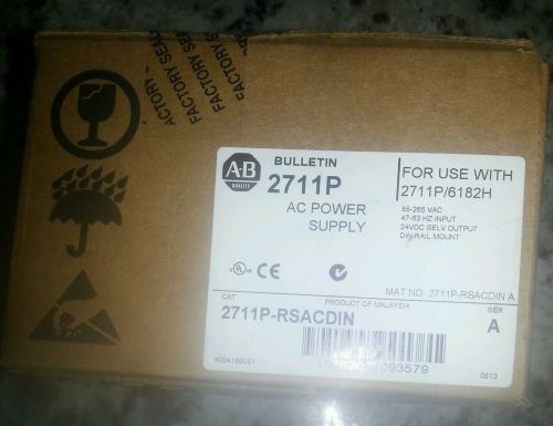 Allen Bradley AC POWER SUPPLY 2711P-RSACDIN SER. A *FACTORY SEALED*