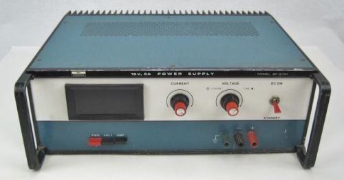 Vintage Heath Schlumberger 15V - 5A Power Supply Blue Model SP-2721