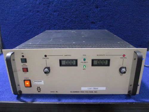 #k260 glassman ps/kl1.5r-xp1 high voltage power supply 1.5kv for sale