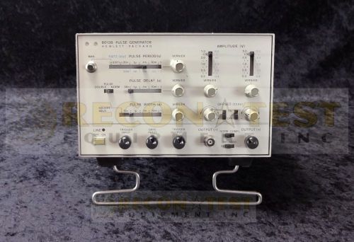 -AS IS- Keysight Agilent HP 8013B 50 MHZ Dual-Output Pulse Generator