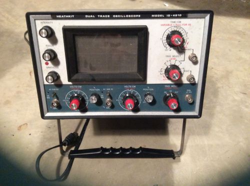 Heathkit Dual Trace  OSCILLOSCOPE  Model IO - 4510