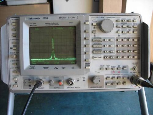 Tektronix 2794 Programable Spectrum Analyzer 10KHz - 21GHz